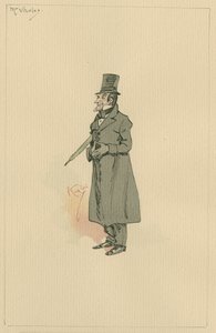 Mr Vholes, c.1920s door Joseph Clayton Clarke